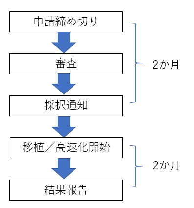 申請からの流れ